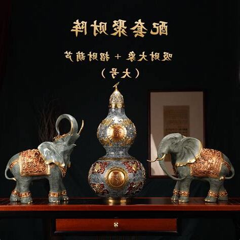 大象风水摆设 玄关
